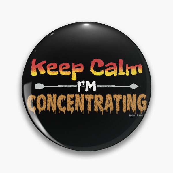 Item preview, Keep calm im concentrating  designed and sold by YomeHayin.
