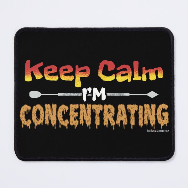 Item preview, Keep calm im concentrating  designed and sold by YomeHayin.