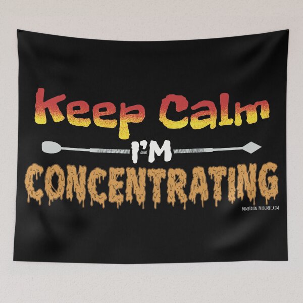 Item preview, Keep calm im concentrating  designed and sold by YomeHayin.