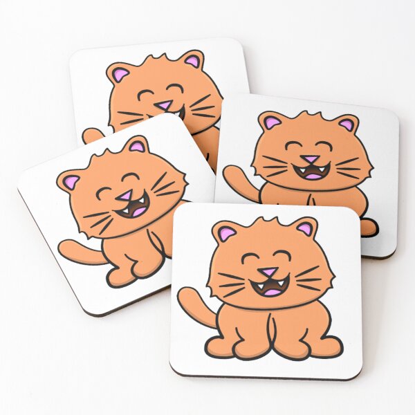 Item preview, Smiling Cat Beluga T-Shirt designed and sold by MASLOUHISHOP.