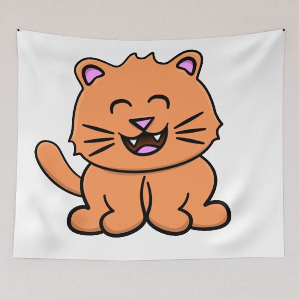 Item preview, Smiling Cat Beluga T-Shirt designed and sold by MASLOUHISHOP.