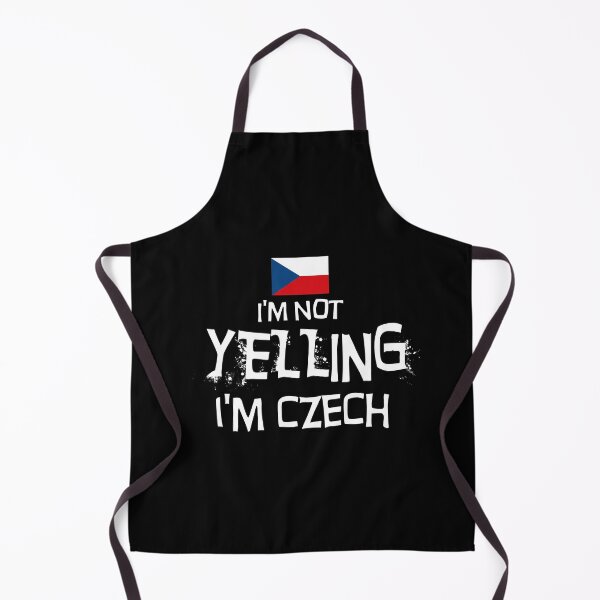 Item preview, Flag of the Czech Republic - I'm not yelling, I'm Czech   designed and sold by obedtheartist.