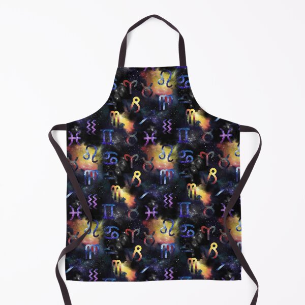 Item preview, Zodiac symbols pattern on galaxy background designed and sold by MagicStrawberry.