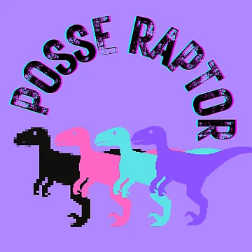 Artwork thumbnail, Posse Raptor by InkThinkArt