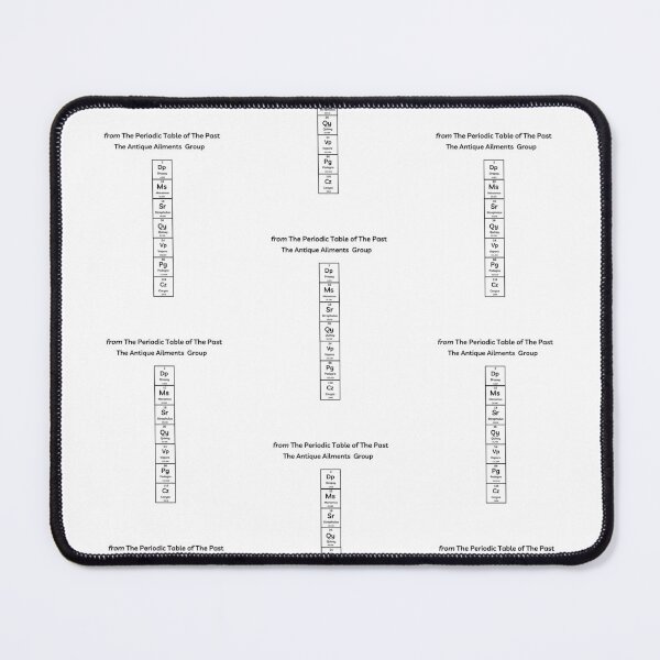 Item preview, Funny Periodic Table – Antique Ailments Group – OUCH! designed and sold by Ferocious-Pear.