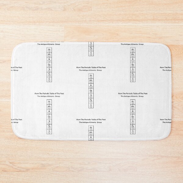Item preview, Funny Periodic Table – Antique Ailments Group – OUCH! designed and sold by Ferocious-Pear.