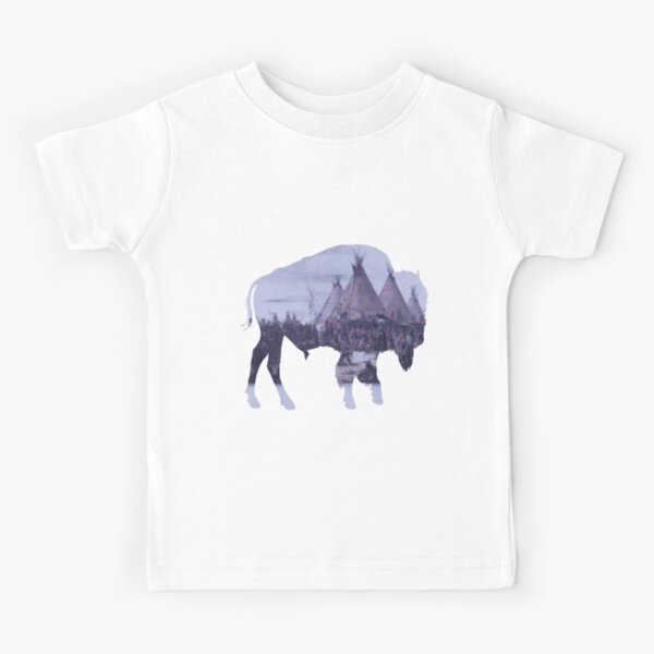 Vista previa del artículo con la obra «Búfalo nativo americano, el mejor regalo para cualquier padre, madre, niño y niña estadounidense», diseñado y vendido por ZoldicShop.