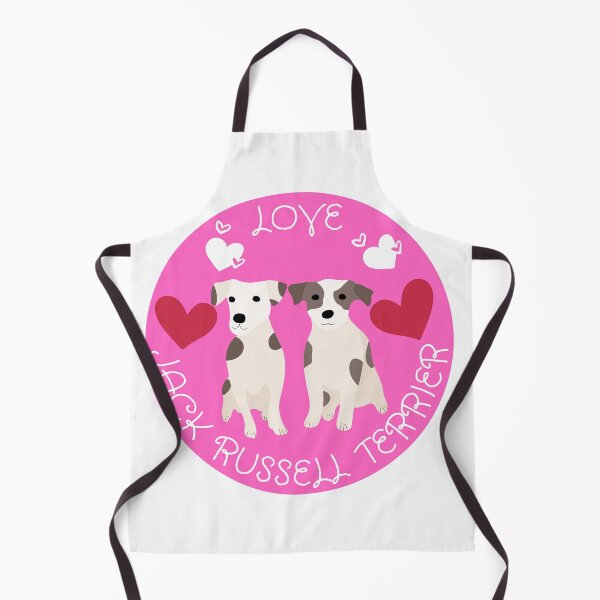 Item preview, Love Jack Russell Terrier Valentines day Dog lover Gift designed and sold by BronikowskiART.