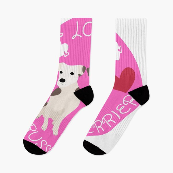 Item preview, Love Jack Russell Terrier Valentines day Dog lover Gift designed and sold by BronikowskiART.
