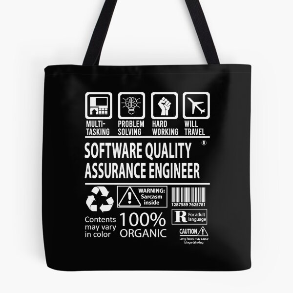 Item preview, Software Quality Assurance Engineer T Shirt - MultiTasking Certified Job Gift Item Tee designed and sold by sabinacsnm.