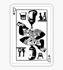 playing cards Sticker