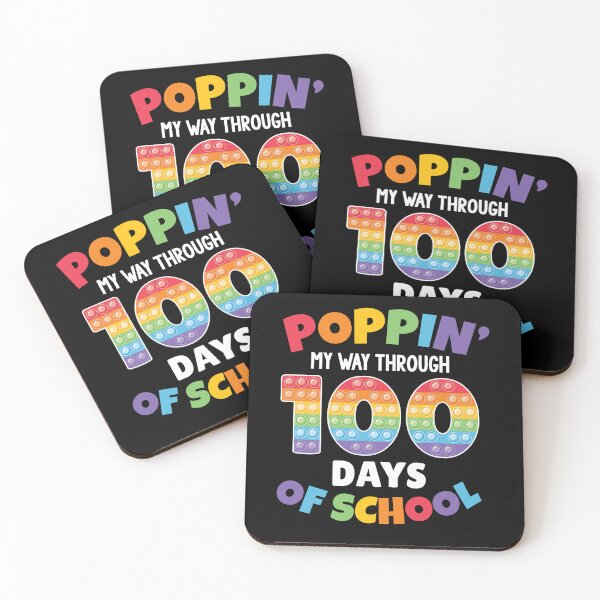 Item preview, Poppin My Way Through 100 Days Funny 100th Day Of School Kid designed and sold by ecomdesign.