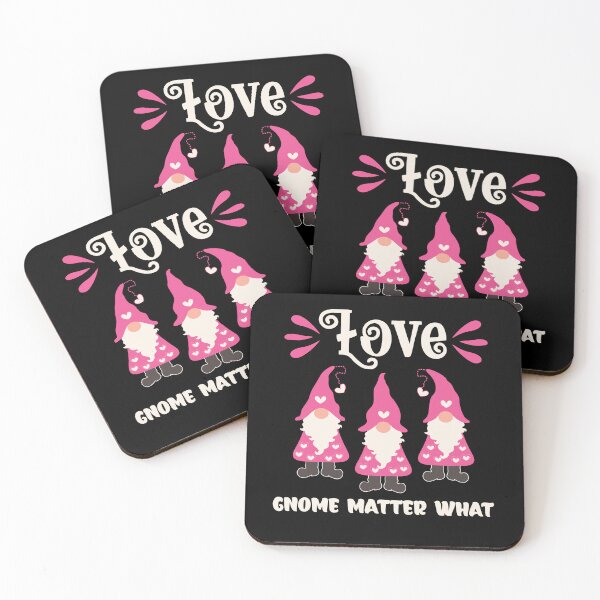 Item preview, Love gnome matter what Valentines gnomes designed and sold by Tanya Mihe.