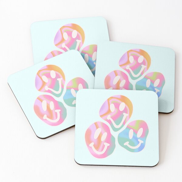 Item preview, Vsco colorful smiley face print designed and sold by theaestheticco.