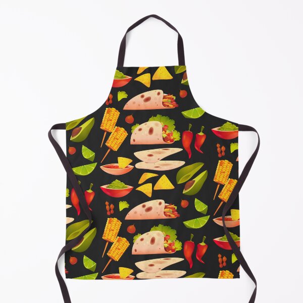 Item preview, Assorted Mexican Food - Tacos, Guacamole, Salsa, Chillis, Nachos, Avocadoes, Grilled Corn designed and sold by Alicia Chee.