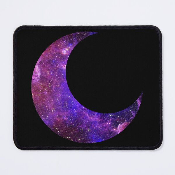 Item preview, Galaxy Crescent Moon, Nebula Crescent Moon designed and sold by MamaSweetea.