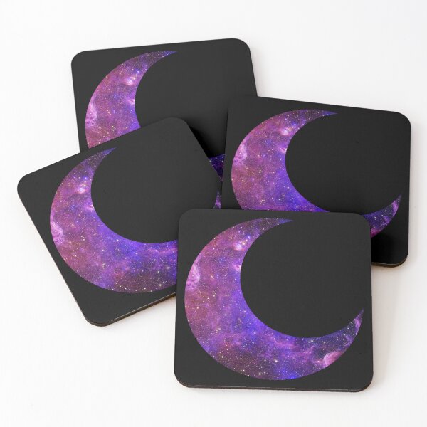 Item preview, Galaxy Crescent Moon, Nebula Crescent Moon designed and sold by MamaSweetea.