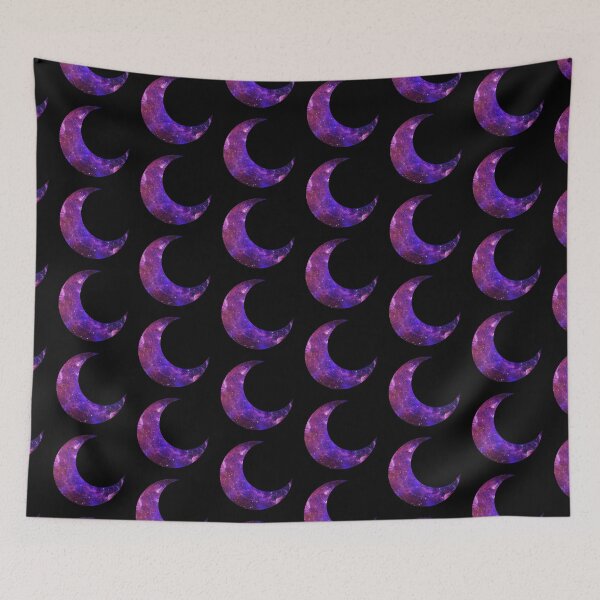 Item preview, Galaxy Crescent Moon, Nebula Crescent Moon designed and sold by MamaSweetea.