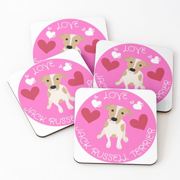 Item preview,  Love Jack Russell Terrier Valentines day Dog lover Gift designed and sold by BronikowskiART.