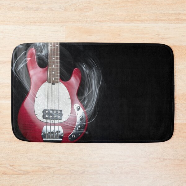 Item preview, The Flow of Music Minimal Guitar Portrait with Light Painting and Quote designed and sold by nancyjcreates.