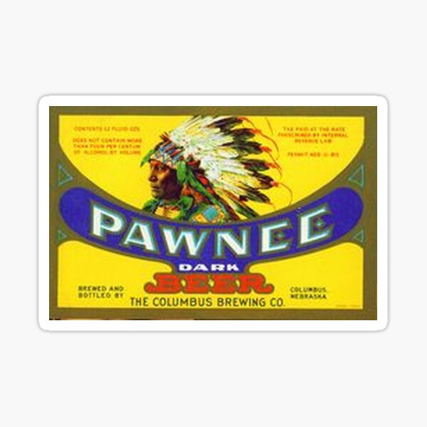 Item preview, Pawnee Dark Beer designed and sold by uniquenostalgia.