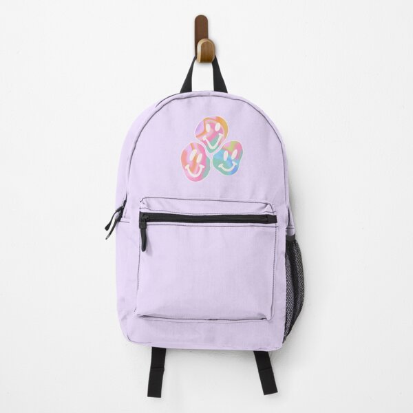 Item preview, Colorful purple smiley face print designed and sold by theaestheticco.