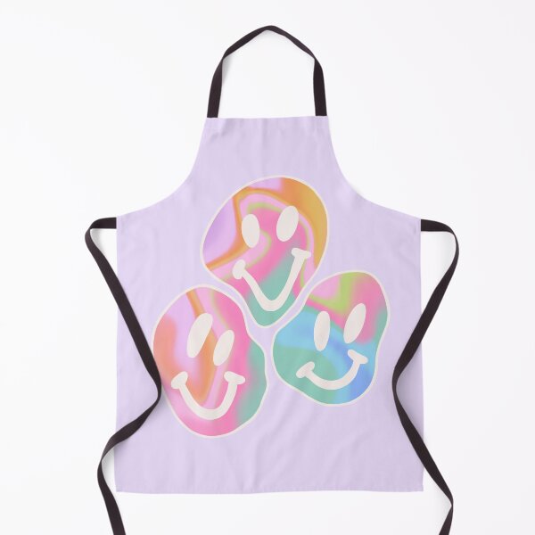 Item preview, Colorful purple smiley face print designed and sold by theaestheticco.