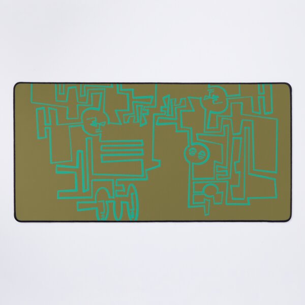 Item preview, Mask Maze/ Khaki designed and sold by Karen Eutemey.