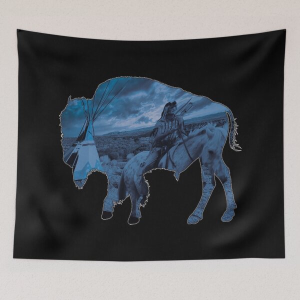 Item preview, Native American buffalo the best gifts for any american dad father mom mother boy girl child designed and sold by ZoldicShop.