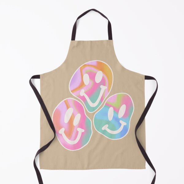 Item preview, Colorful tan smiley face print designed and sold by theaestheticco.