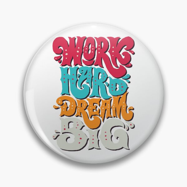 Item preview, Work Hard, Dream Big designed and sold by positiveimages.