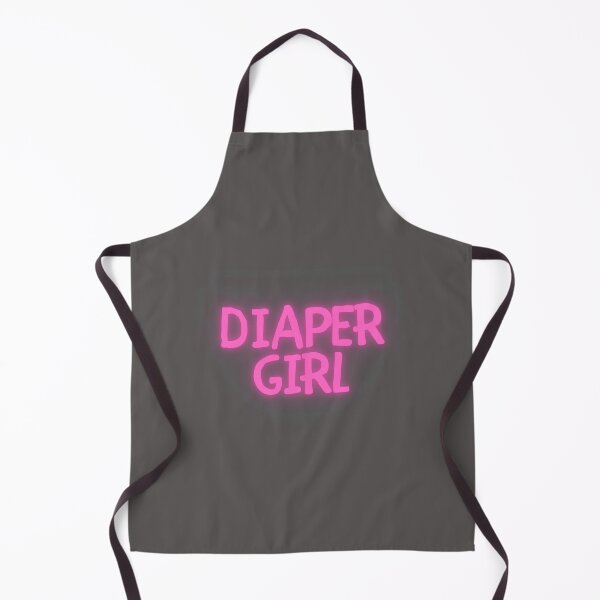 Item preview, Diaper Girl Graphic ABDL - Pink designed and sold by DaddyKoti.
