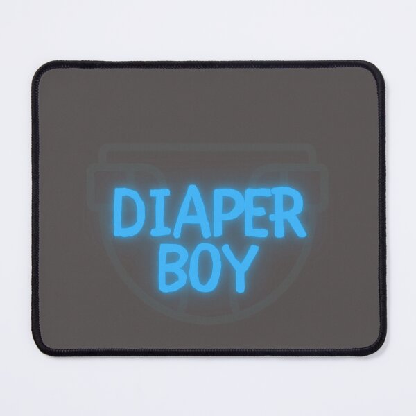 Item preview, Diaper Boy Graphic ABDL - Blue designed and sold by DaddyKoti.