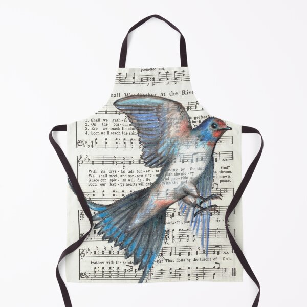 Item preview, Barn Swallow Upcycled Book Page designed and sold by Kelley-Art.