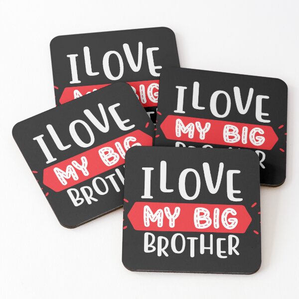 Item preview, I Love My Big Brother designed and sold by AdventArt.