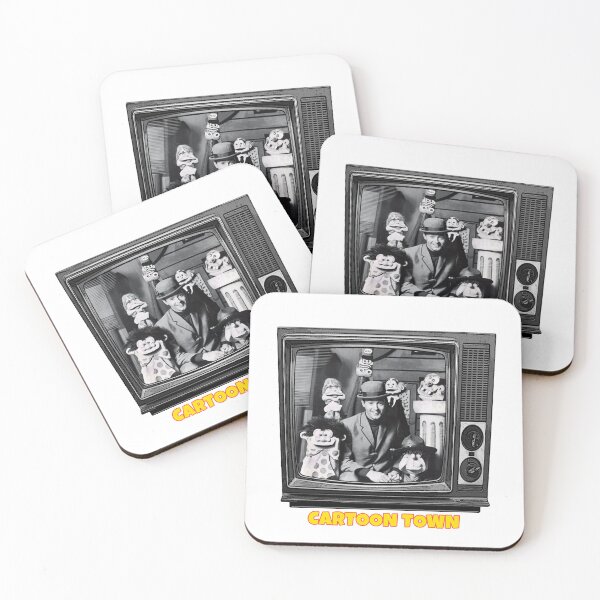 Item preview, CARTOON TOWN CAST TV designed and sold by Jim Engel.