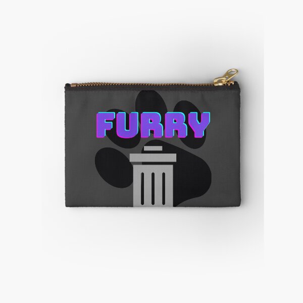 Item preview, Furry Trash Graphic Gay LGBT Furry Pride - Purple Retro designed and sold by DaddyKoti.