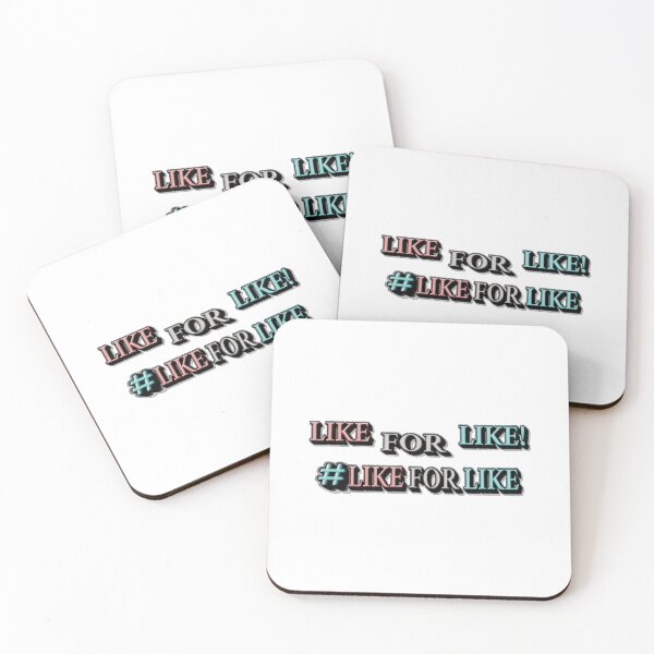 Item preview, "#LIKEFORLIKE" Design. Buy Now designed and sold by Health And Fitness Posts e-Store.