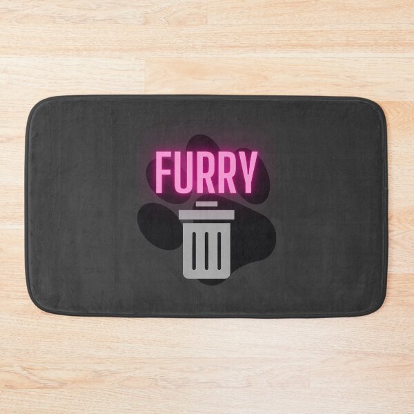 Item preview, Furry Trash Graphic Gay LGBT Furry Pride - Pink Neon designed and sold by DaddyKoti.