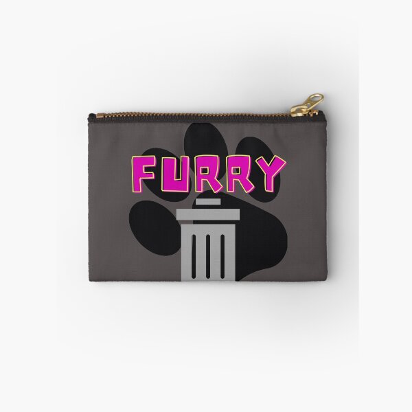 Item preview, Furry Trash Graphic Gay LGBT Furry Pride - Pink Retro designed and sold by DaddyKoti.