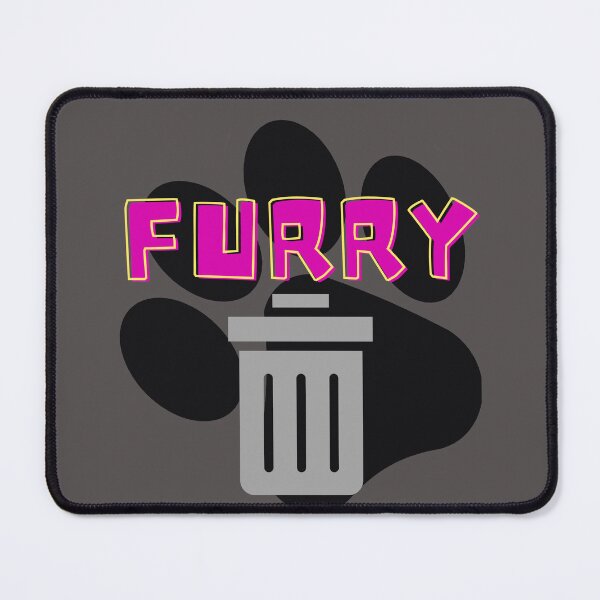 Item preview, Furry Trash Graphic Gay LGBT Furry Pride - Pink Retro designed and sold by DaddyKoti.