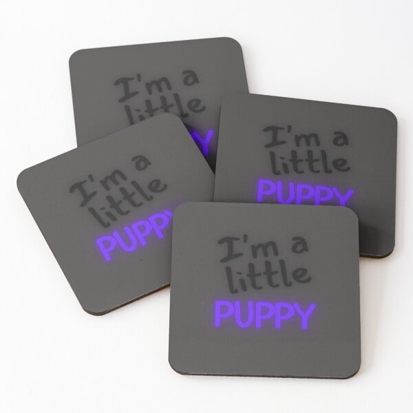 Item preview, I'm a little puppy - Purple designed and sold by DaddyKoti.