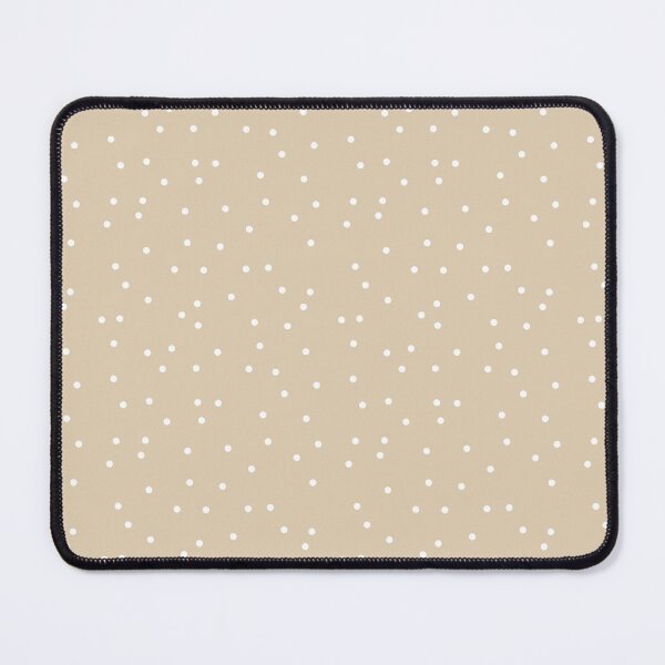Item preview, White Dots on a Light Brown Background designed and sold by Jessa Moon.