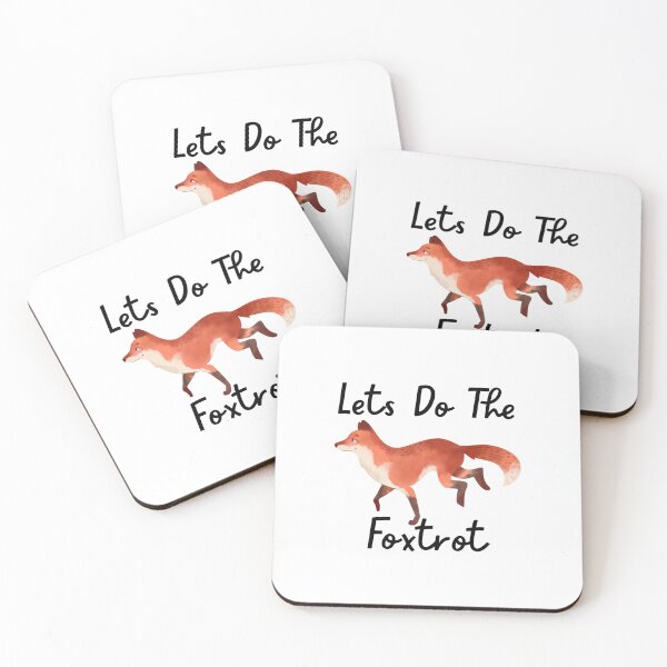 Item preview, Lets Do The Foxtrot designed and sold by Cora Gregory.