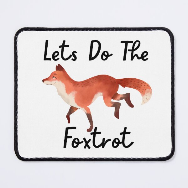 Item preview, Lets Do The Foxtrot designed and sold by Cora Gregory.
