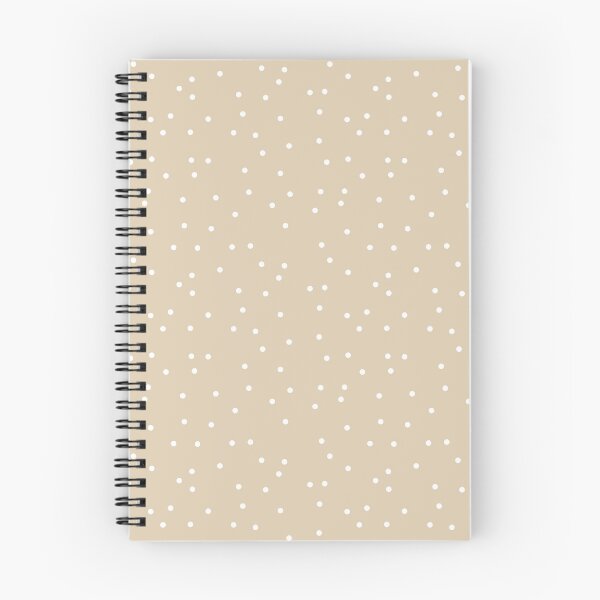 Item preview, White Dots on a Light Brown Background designed and sold by Jessa Moon.