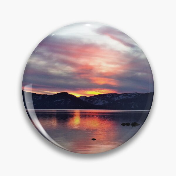 Item preview, Winter Sunset Over Lake Tahoe designed and sold by KristinaL.