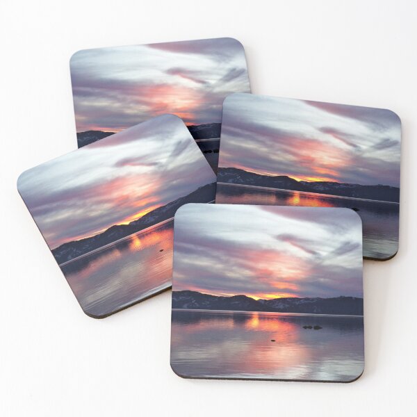 Item preview, Winter Sunset Over Lake Tahoe designed and sold by KristinaL.