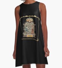 Clock in Now A-Line Dress