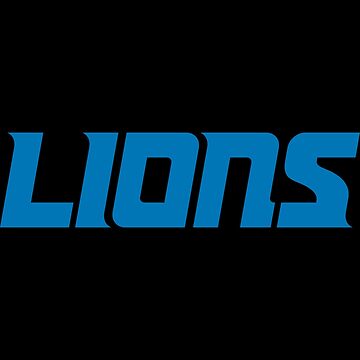 Detroit Lions Wordmark logo vector - Download free